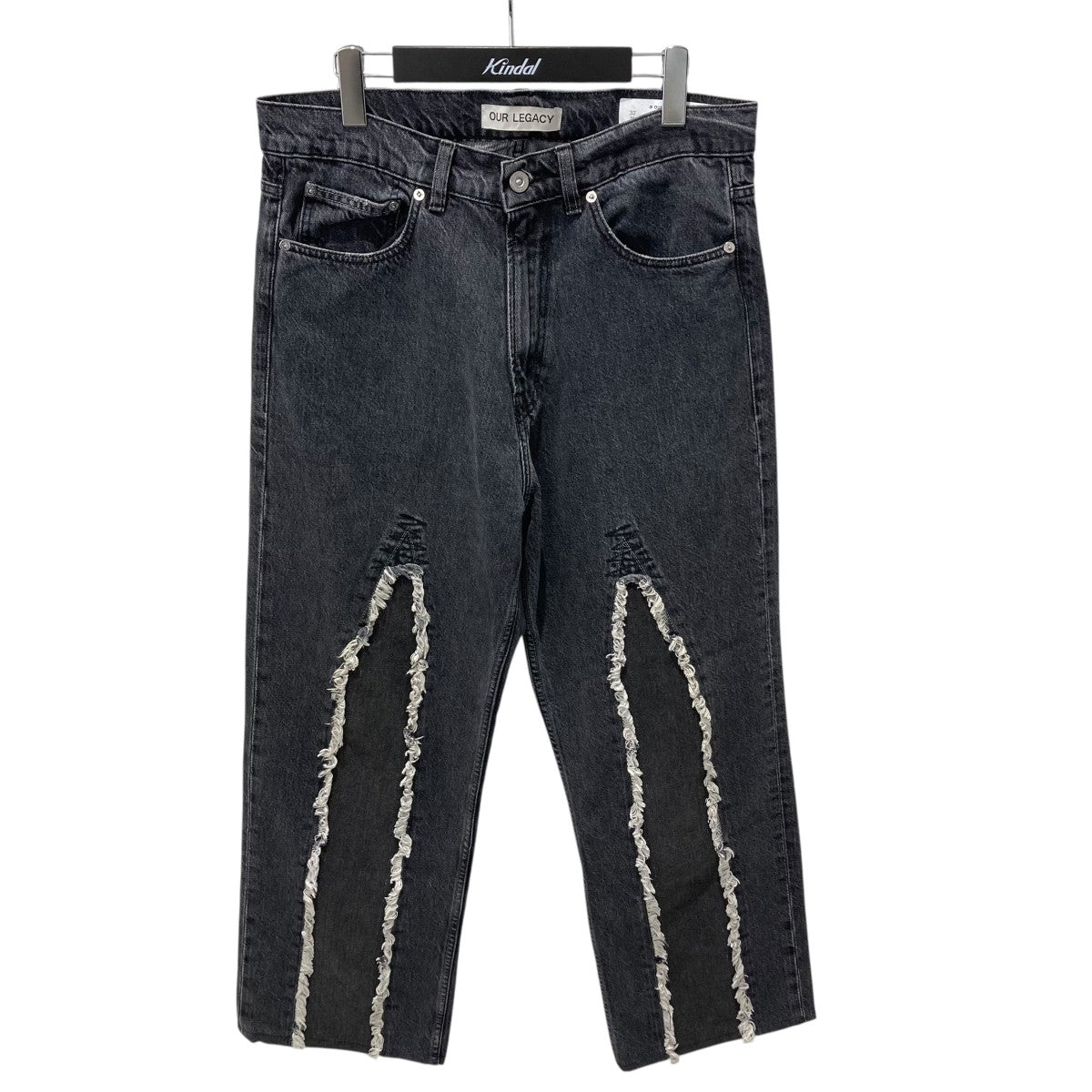 OUR LEGACY THIRD CUT Black Slash DenimブラックデニムM4215TB 古着・中古-1枚目のアイテム画像