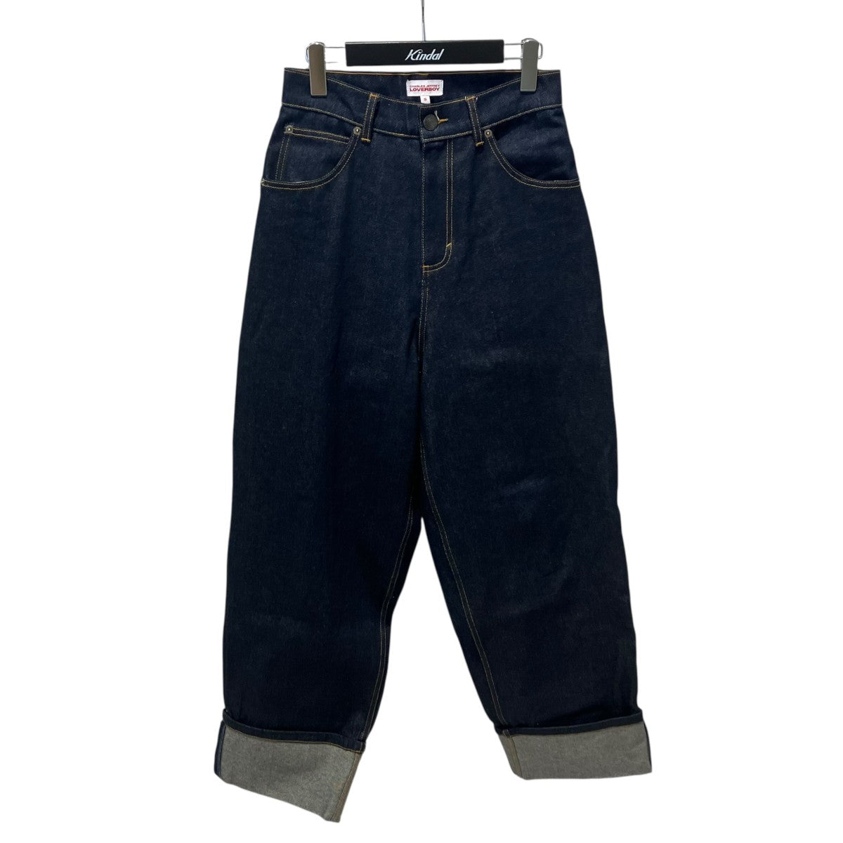 CHARLES JEFFREY LOVERBOY LOOSE FIT JEAN WITH KNITTED POCKETデニムパンツ 古着・中古-1枚目のアイテム画像