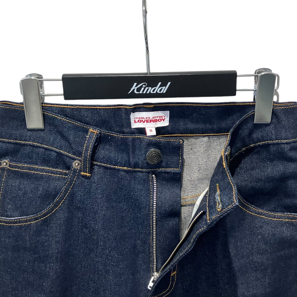 CHARLES JEFFREY LOVERBOY LOOSE FIT JEAN WITH KNITTED POCKETデニムパンツ 古着・中古-3枚目のアイテム画像
