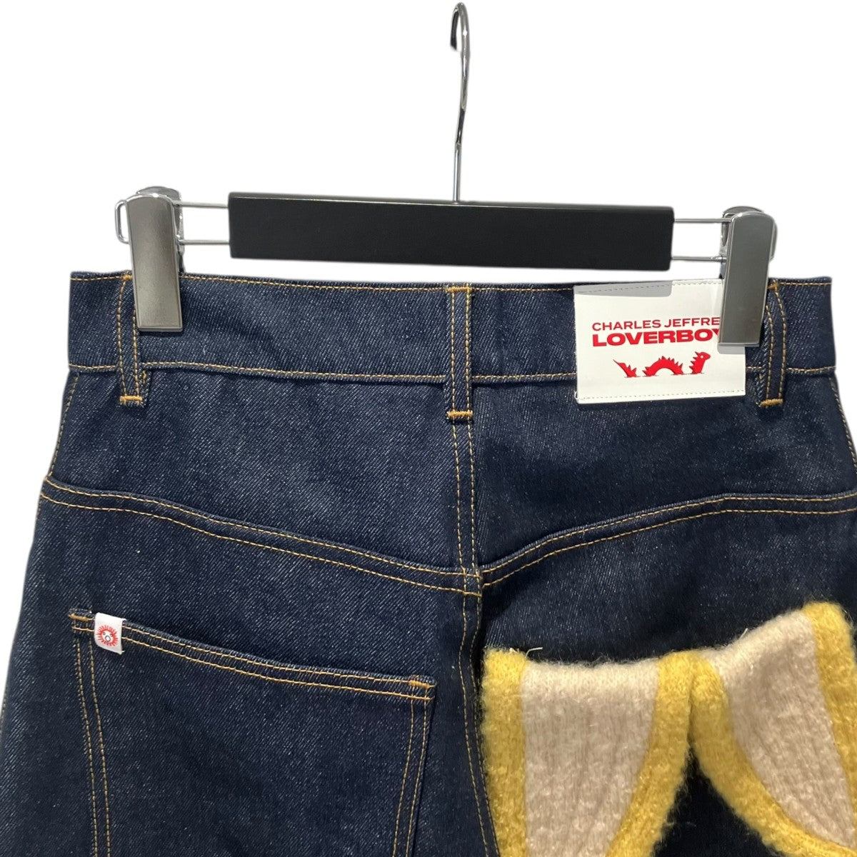 CHARLES JEFFREY LOVERBOY LOOSE FIT JEAN WITH KNITTED POCKETデニムパンツ 古着・中古-5枚目のアイテム画像