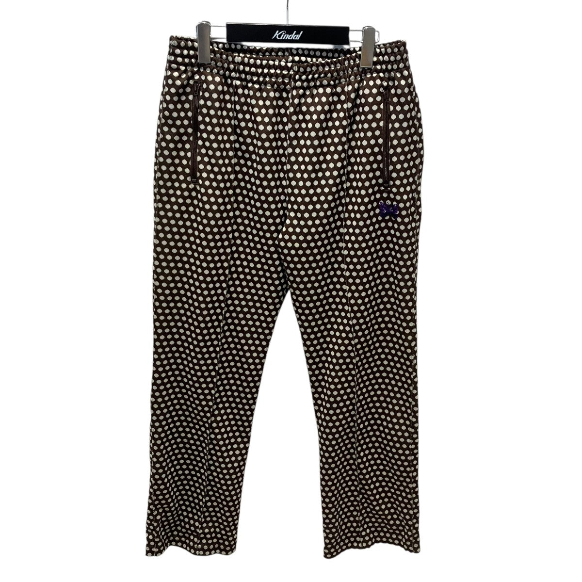Needles 23SSTrack Pant [POLY JQ．] ? POLKA DOTトラックパンツMR283 古着・中古-1枚目のアイテム画像
