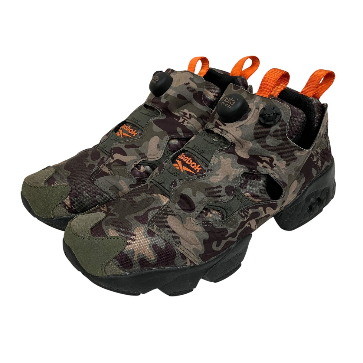 REEBOK INSTAPUMP FURY OG CAMOローカットスニーカーF9TF0BF 古着・中古-1枚目のアイテム画像
