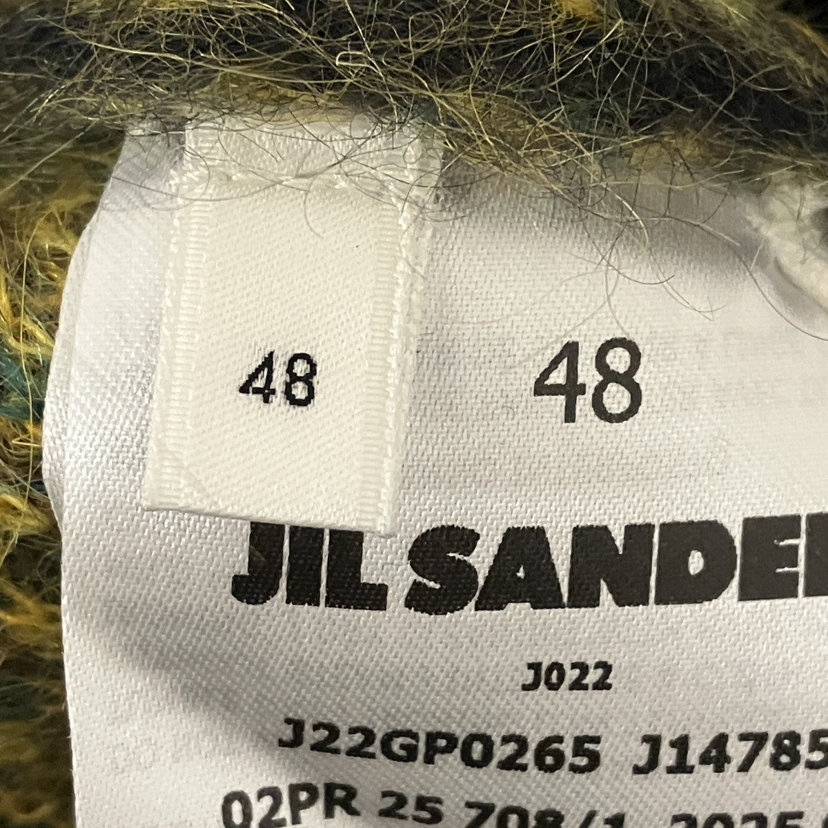 JIL SANDER 25AWジャガードニットJ22GP0265 古着・中古-5枚目のアイテム画像