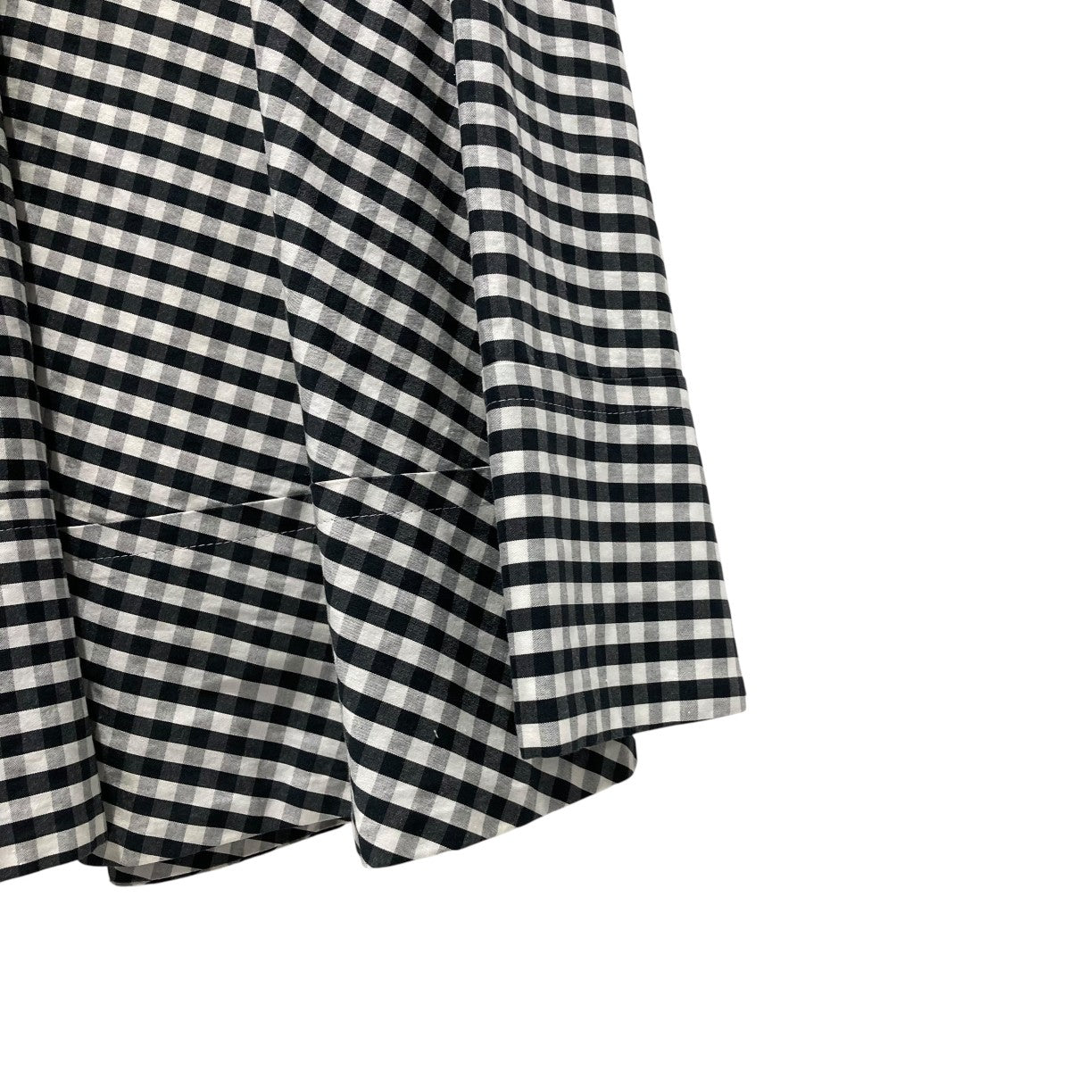 スカート MADISON BLUE TUCK CIRCULAR SK M.GINGHAM MADISON BLUE(マディソンブルー) TUCK CIRCULAR SK GINGHAMフレア