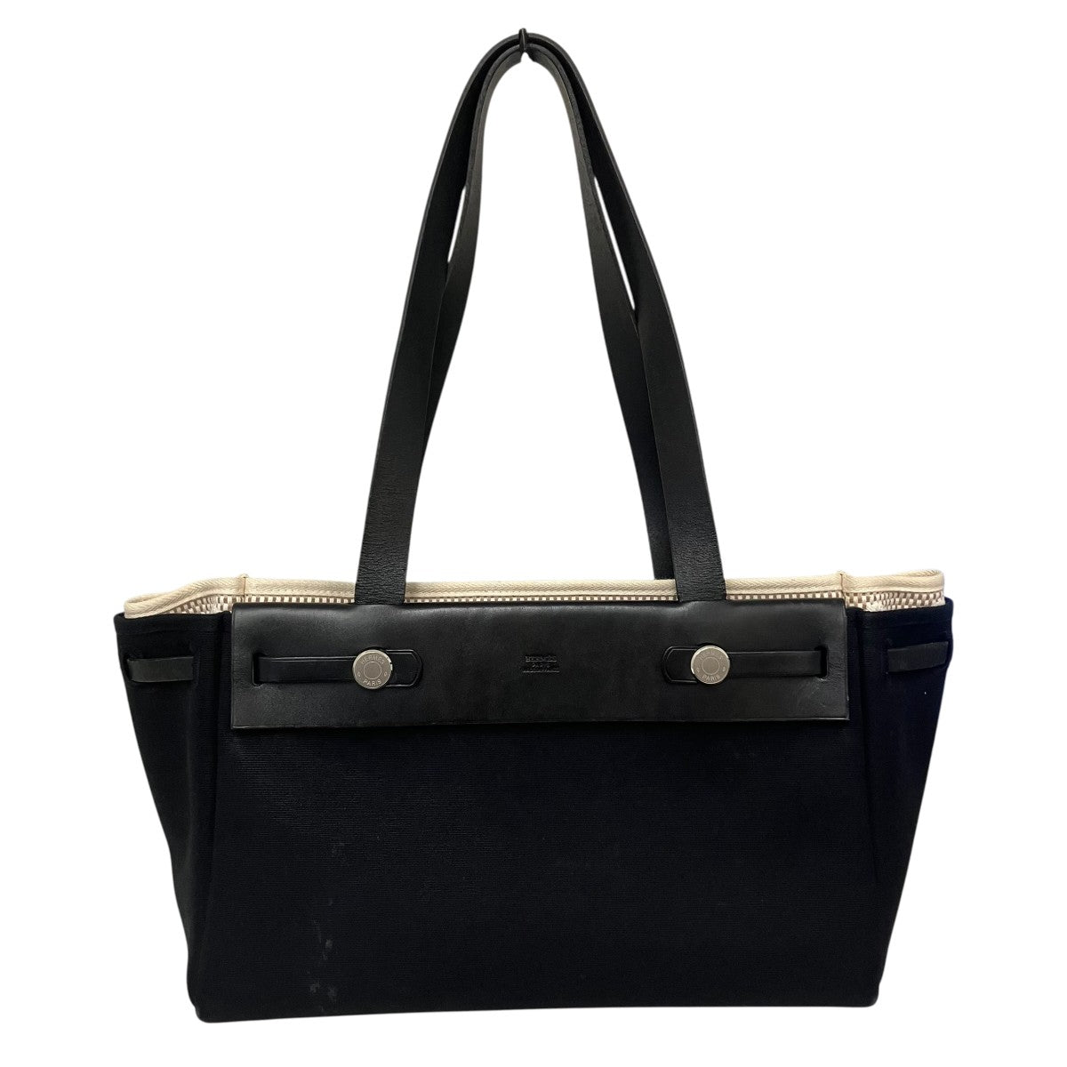 HERMES HERBAG CABAS PMトートバッグ 古着・中古-1枚目のアイテム画像