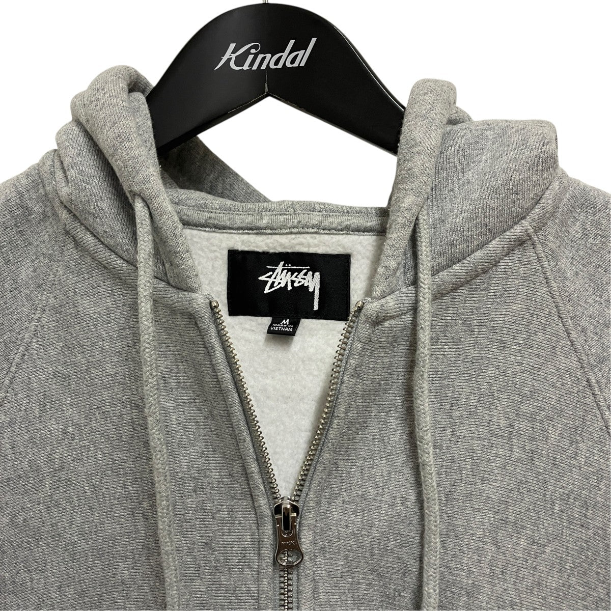 stussy 24AWRELAXED ZIP HOODIEジップパーカー118571 古着・中古-3枚目のアイテム画像
