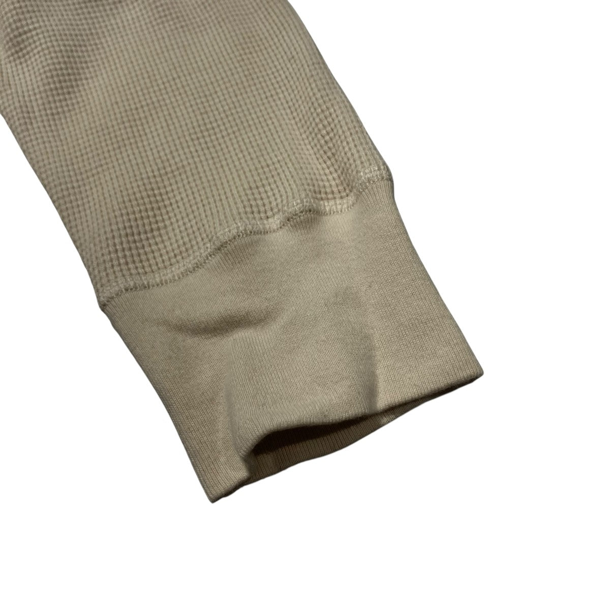 COMOLI コットンカシミヤ ワッフル長袖クルー長袖TシャツC03-05018 古着・中古-4枚目のアイテム画像