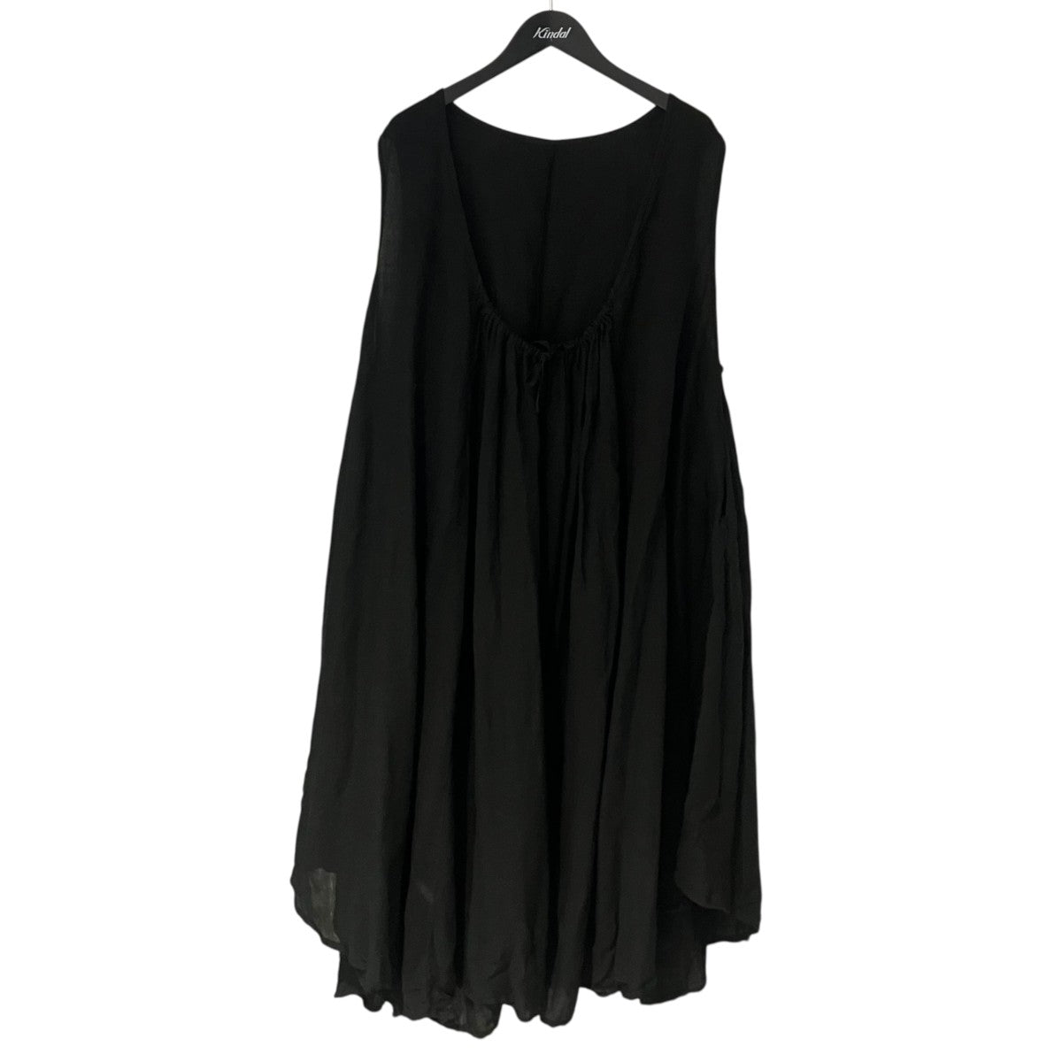 nest Robe リネン サークルヘムノースリーブワンピース01232-1385 古着・中古-1枚目のアイテム画像