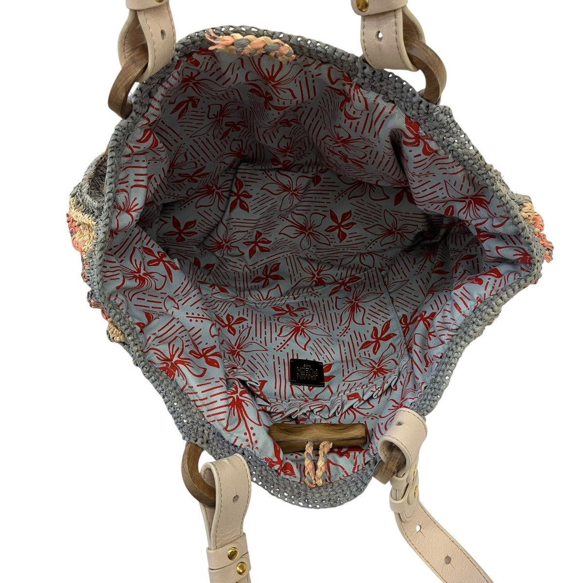 JAMIN PUECH BORSA IN RAFIA FUTUNAトートバッグ 古着・中古-6枚目のアイテム画像
