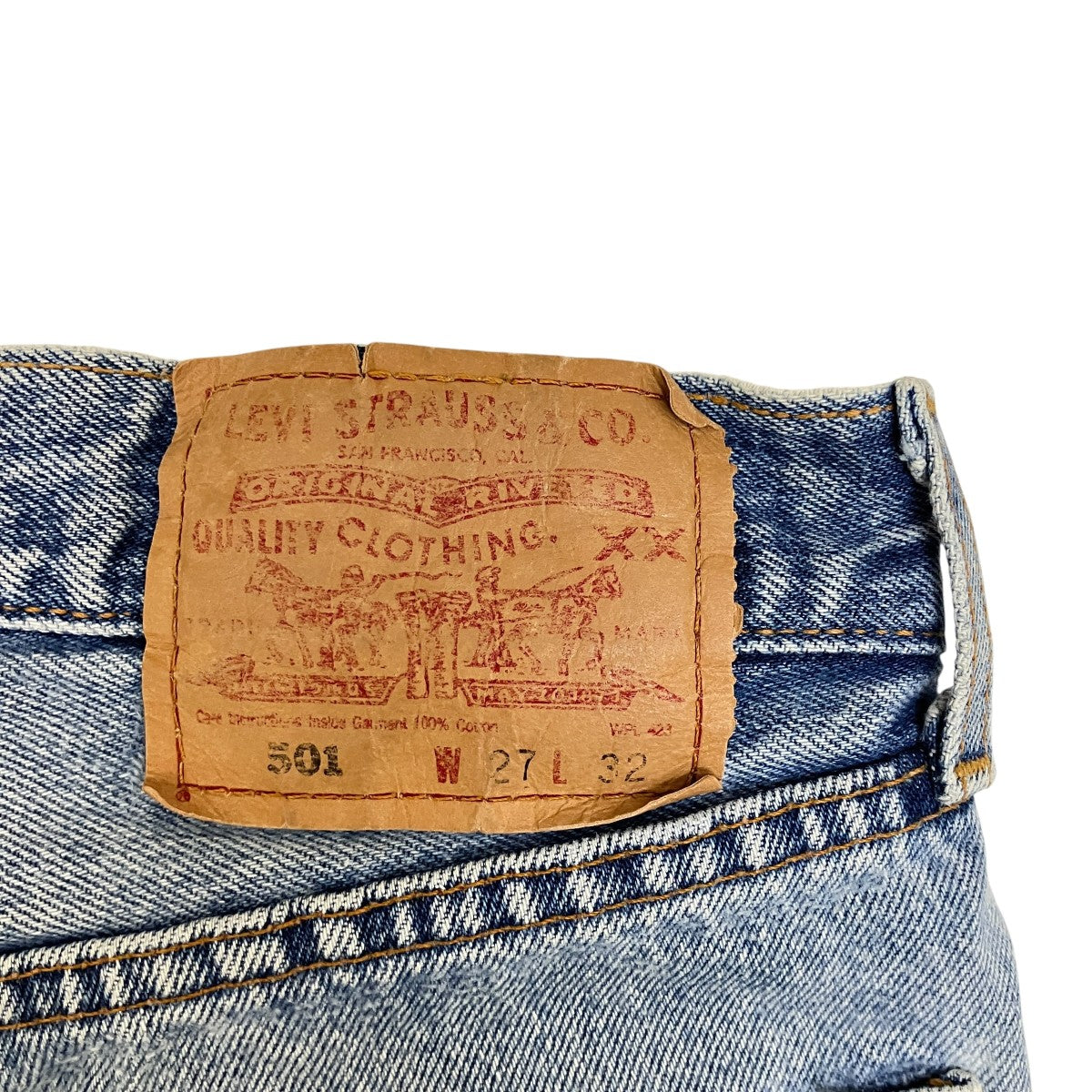 LEVI’S 00s メキシコ製デニムパンツ6501-0193 古着・中古-5枚目のアイテム画像