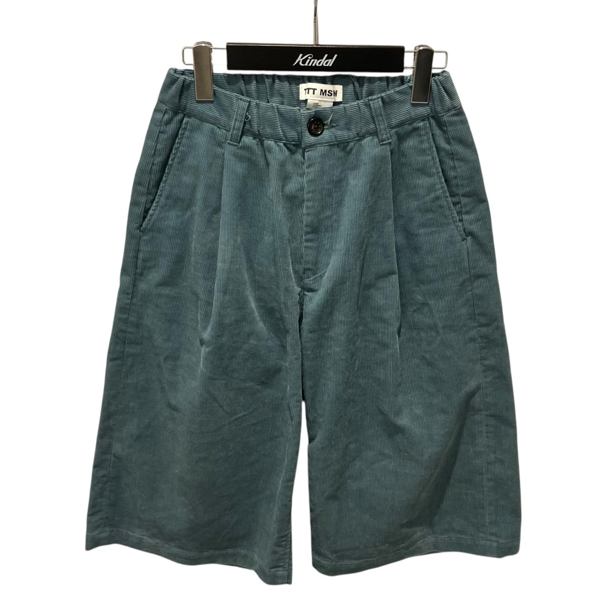 TTT MSW Corduroy half pantsコーデュロイハーフパンツTTT-25SS-PT02 古着・中古-1枚目のアイテム画像