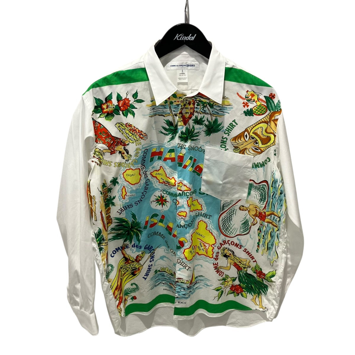 COMME des GARCONS SHIRT 長袖シャツFP-B060 古着・中古-1枚目のアイテム画像