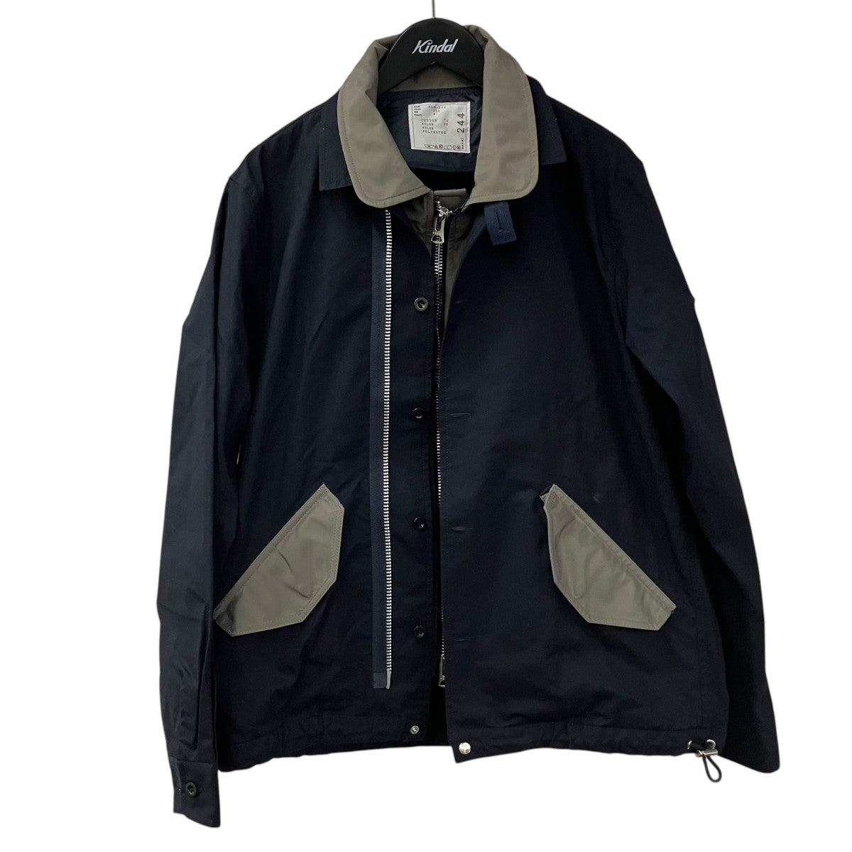 sacai 25AWCotton Nylon Oxford BlousonSCM-244 古着・中古-1枚目のアイテム画像