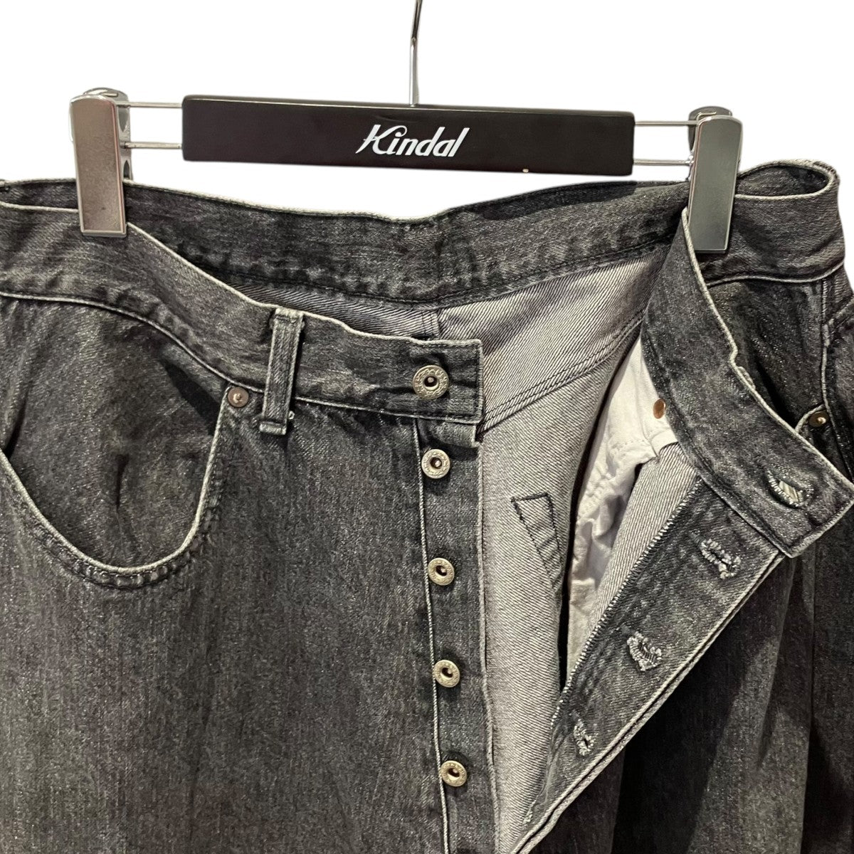 CLASS SELVEDGE DENIM ULTRA WIDE PANTSデニムパンツccda02unib 古着・中古-3枚目のアイテム画像