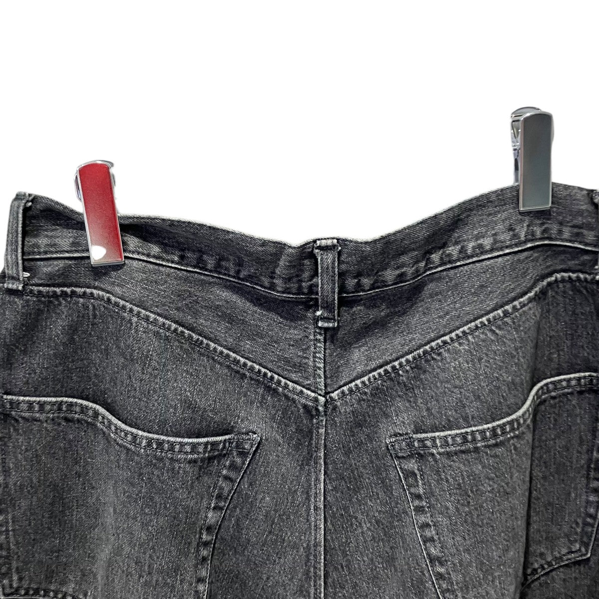 CLASS SELVEDGE DENIM ULTRA WIDE PANTSデニムパンツccda02unib 古着・中古-5枚目のアイテム画像