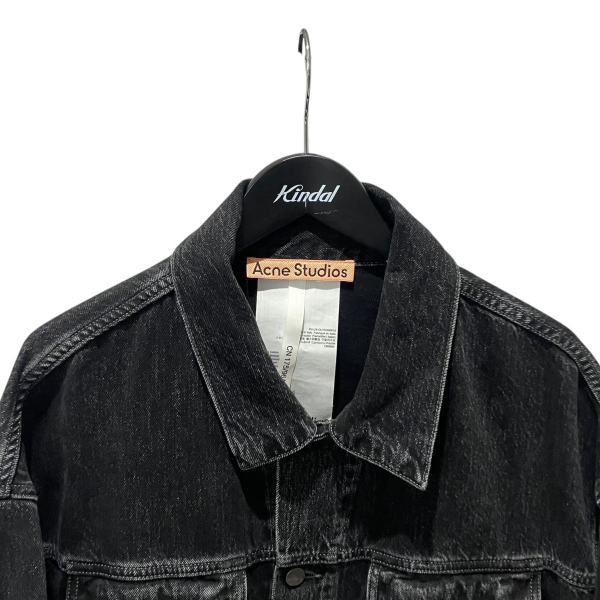ACNE STUDIOS オーバーサイズデニムジャケットデニムジャケットfn-ux-outw000018 古着・中古-3枚目のアイテム画像