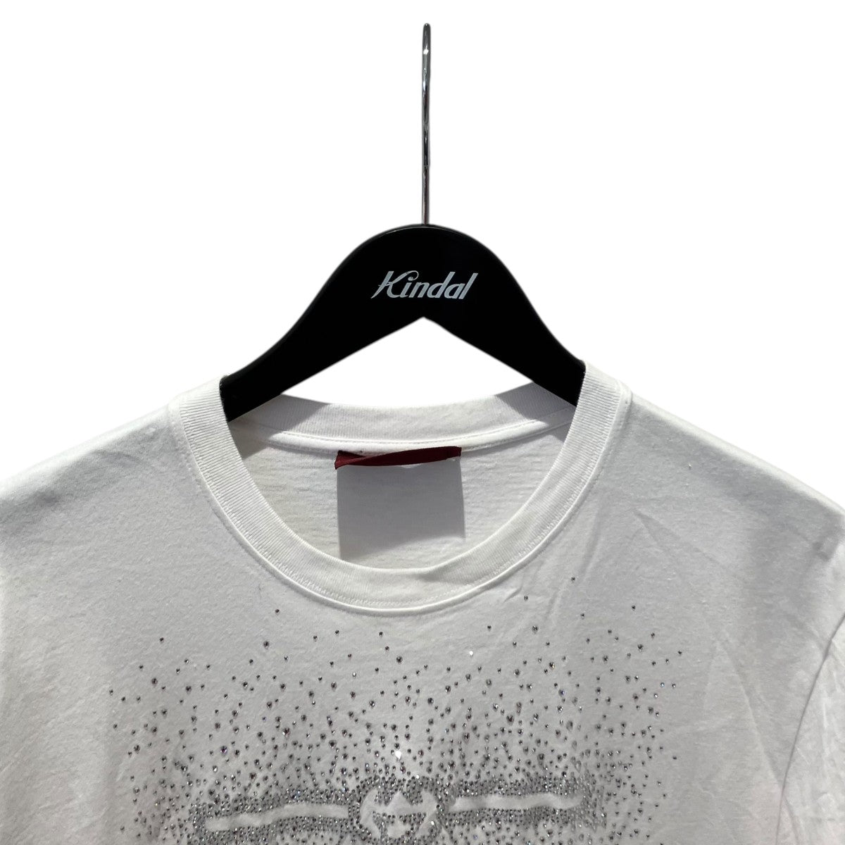crystal-embellished cotton-jersey t-shirtTシャツ813616