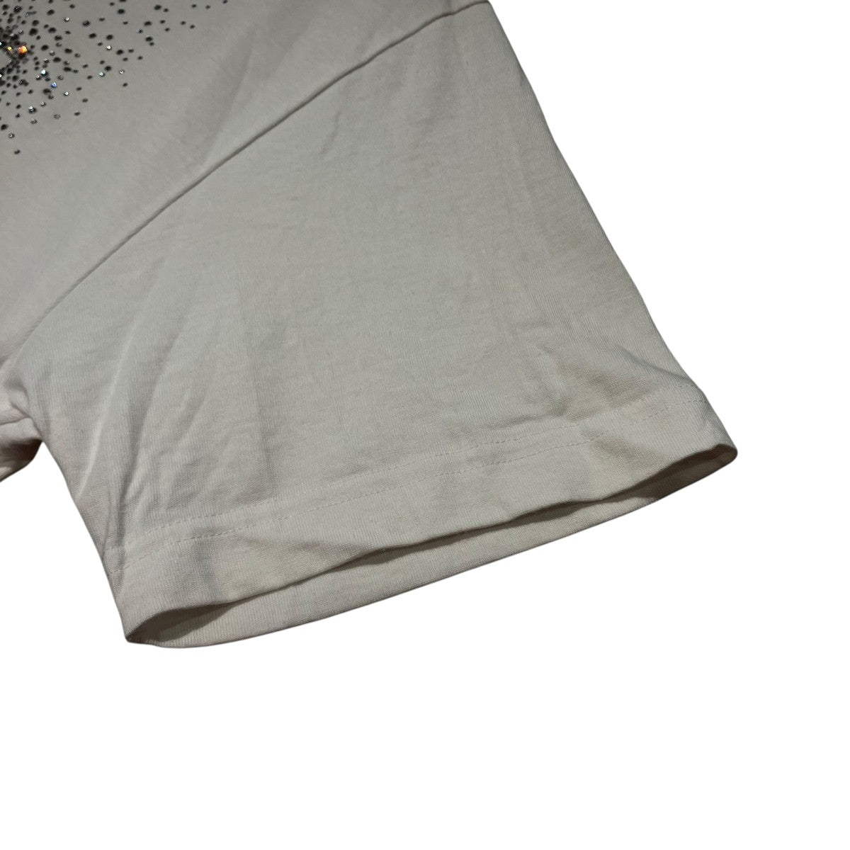 crystal-embellished cotton-jersey t-shirtTシャツ813616