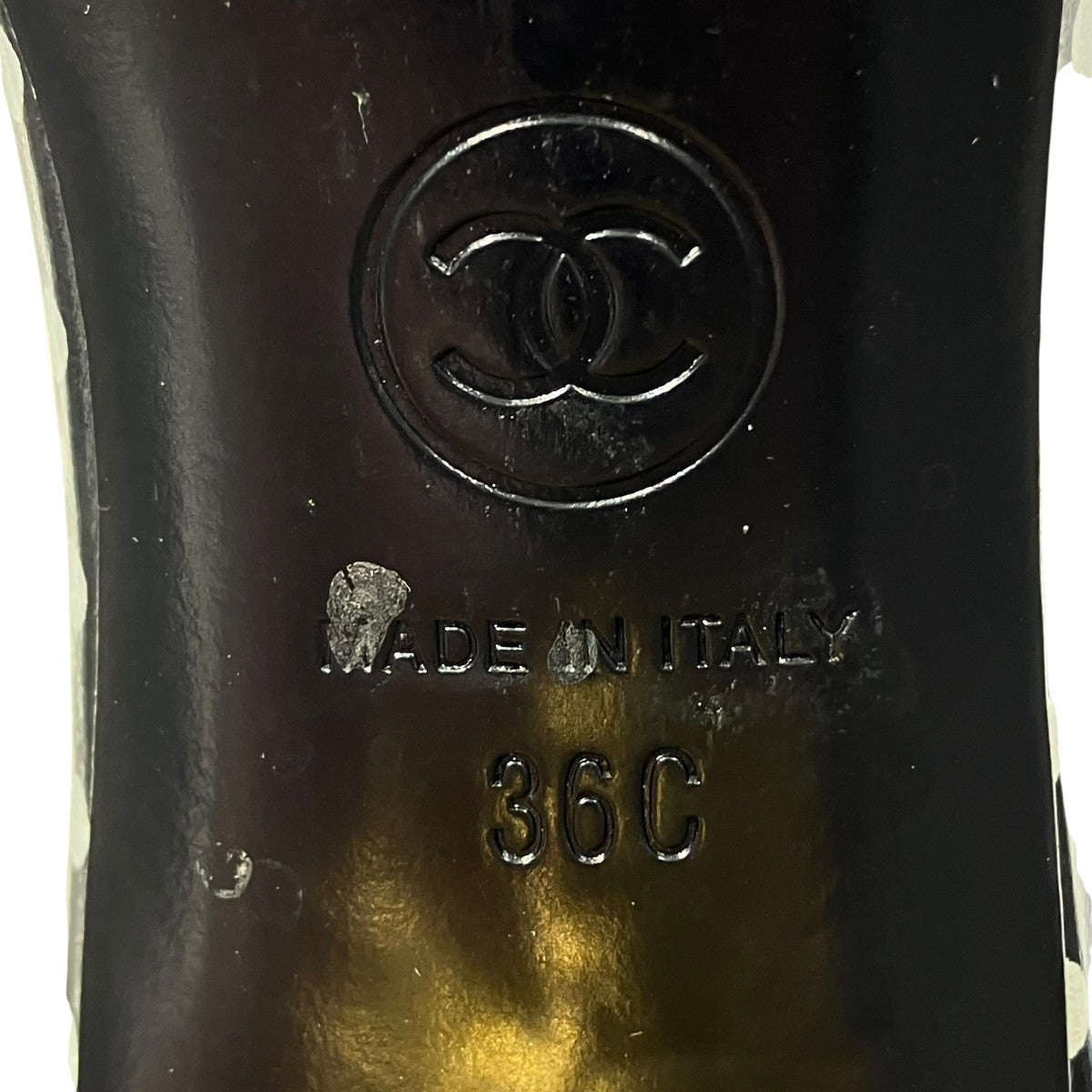CHANEL ココマークドットヒールサンダルG45490 古着・中古-8枚目のアイテム画像