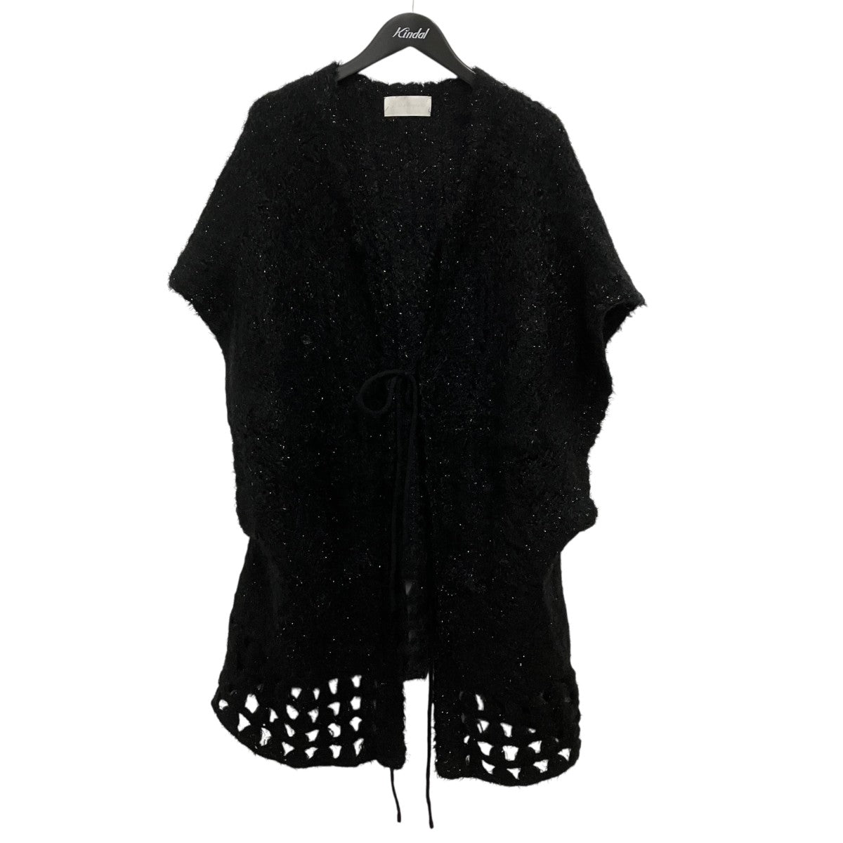 20FWFloral Mohair Knitted CardiganニットベストMM20FW-KN006