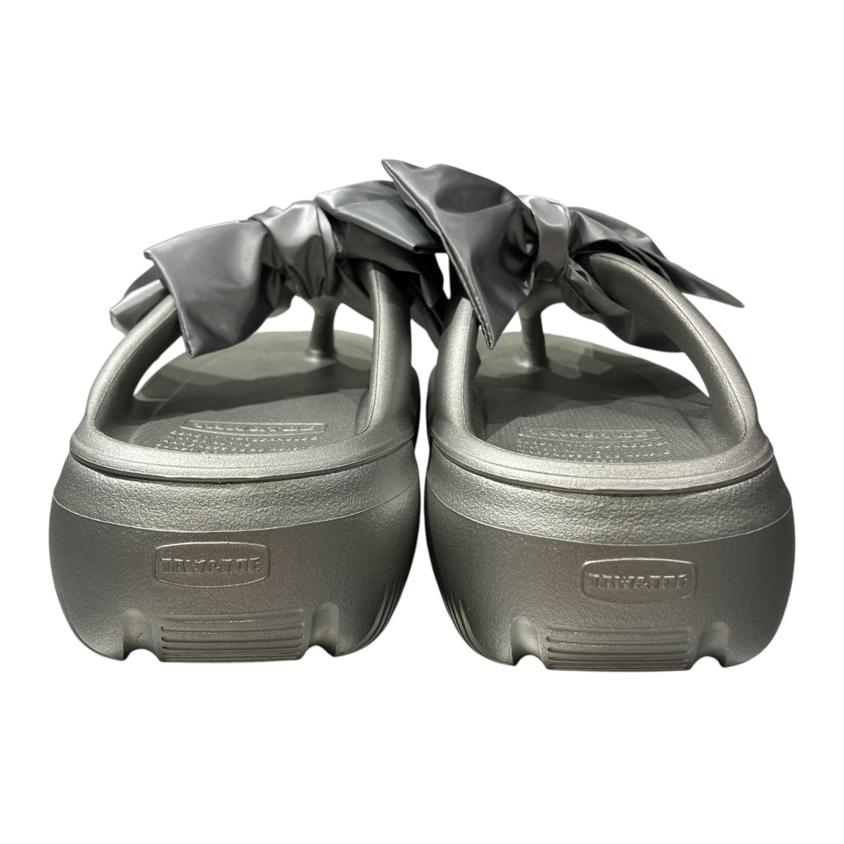 FRAY ID×TAW＆TOE Zerovity Plumpyリボンサンダル 古着・中古-5枚目のアイテム画像