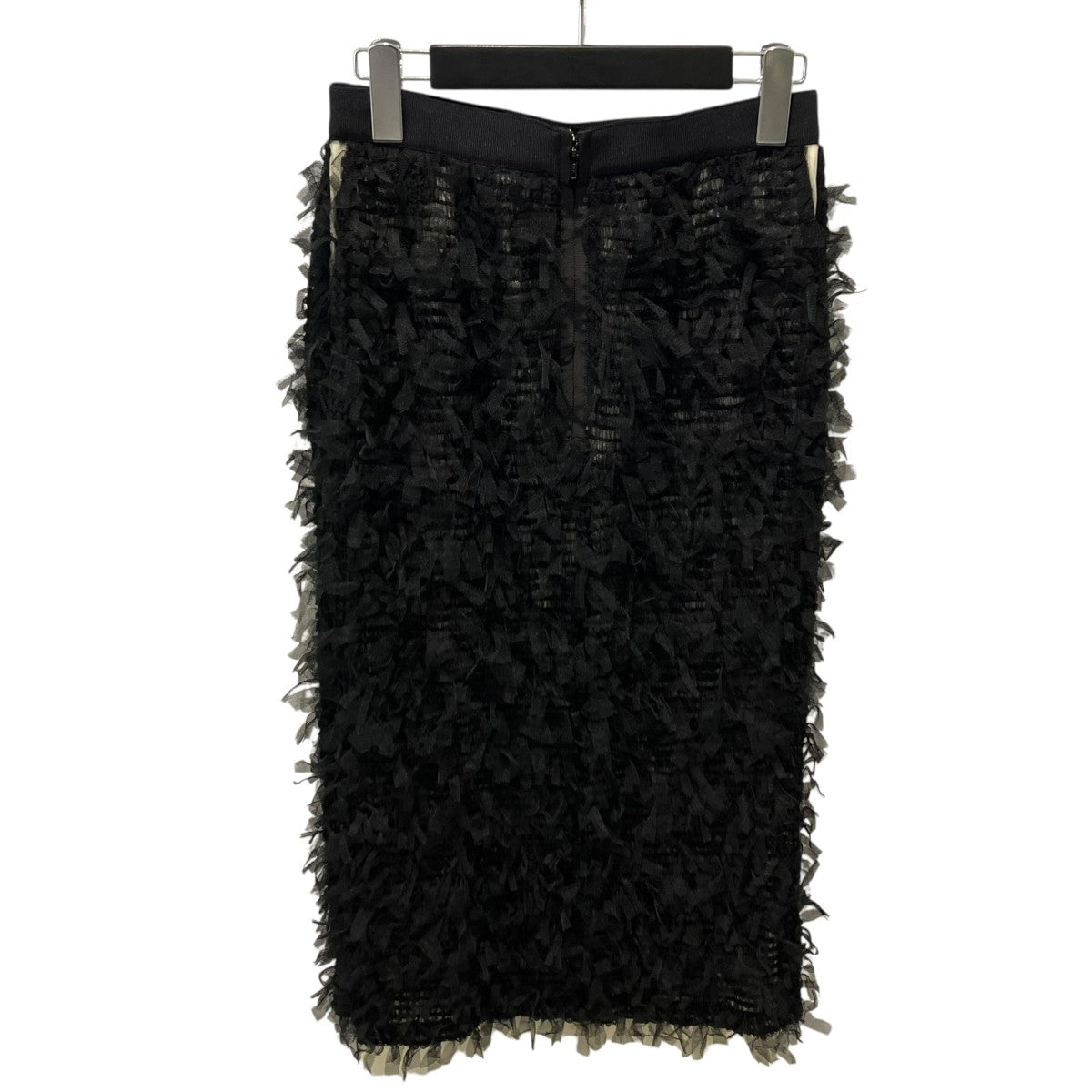 LE CIEL BLEU Tape Yarn Shirring Skirt27S67405 古着・中古-2枚目のアイテム画像
