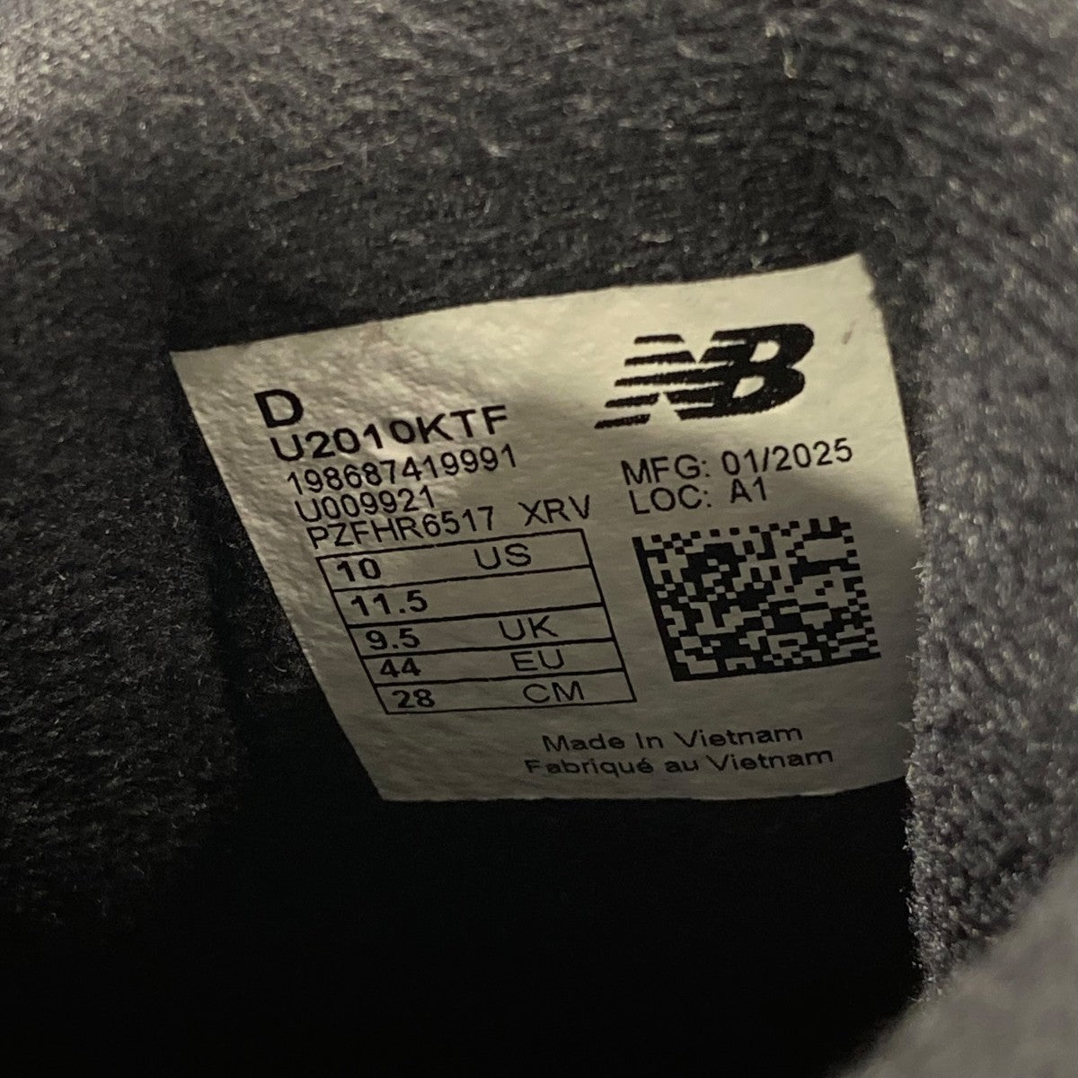 NEW BALANCE×KITH スニーカーU2010KTF 古着・中古-6枚目のアイテム画像