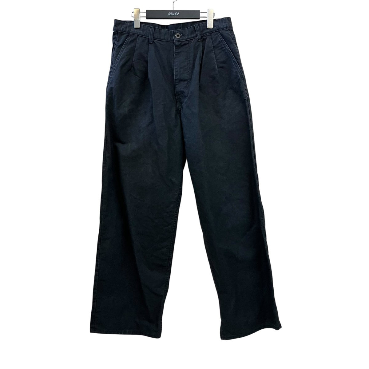 Graphpaper Washi Duck Two Tuck PantsツータックパンツGU241-40154 古着・中古-1枚目のアイテム画像