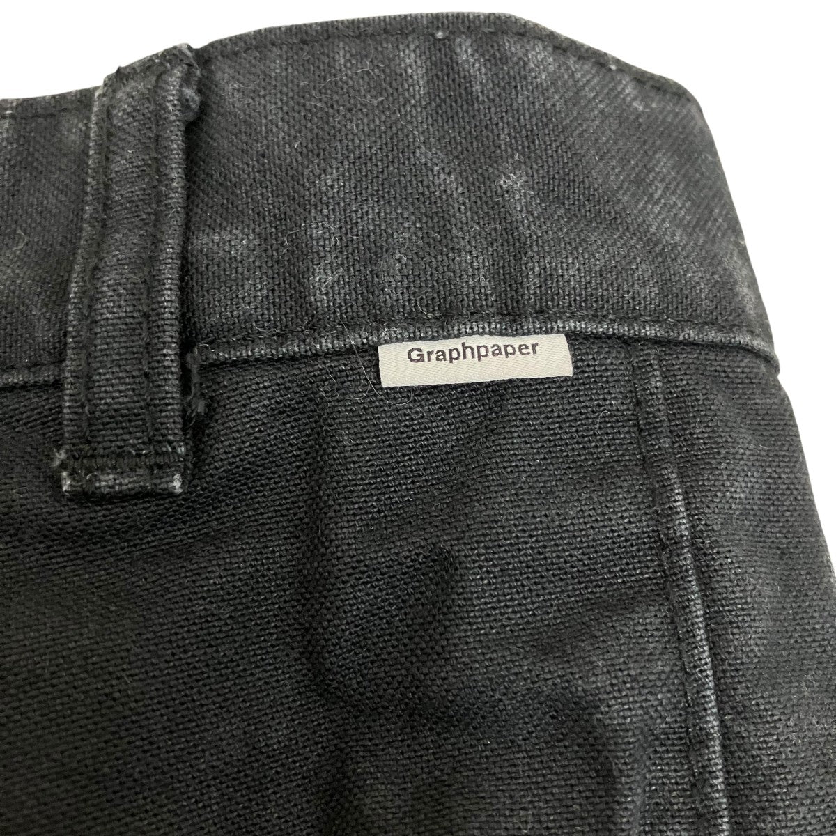 Graphpaper Washi Duck Two Tuck PantsツータックパンツGU241-40154 古着・中古-6枚目のアイテム画像