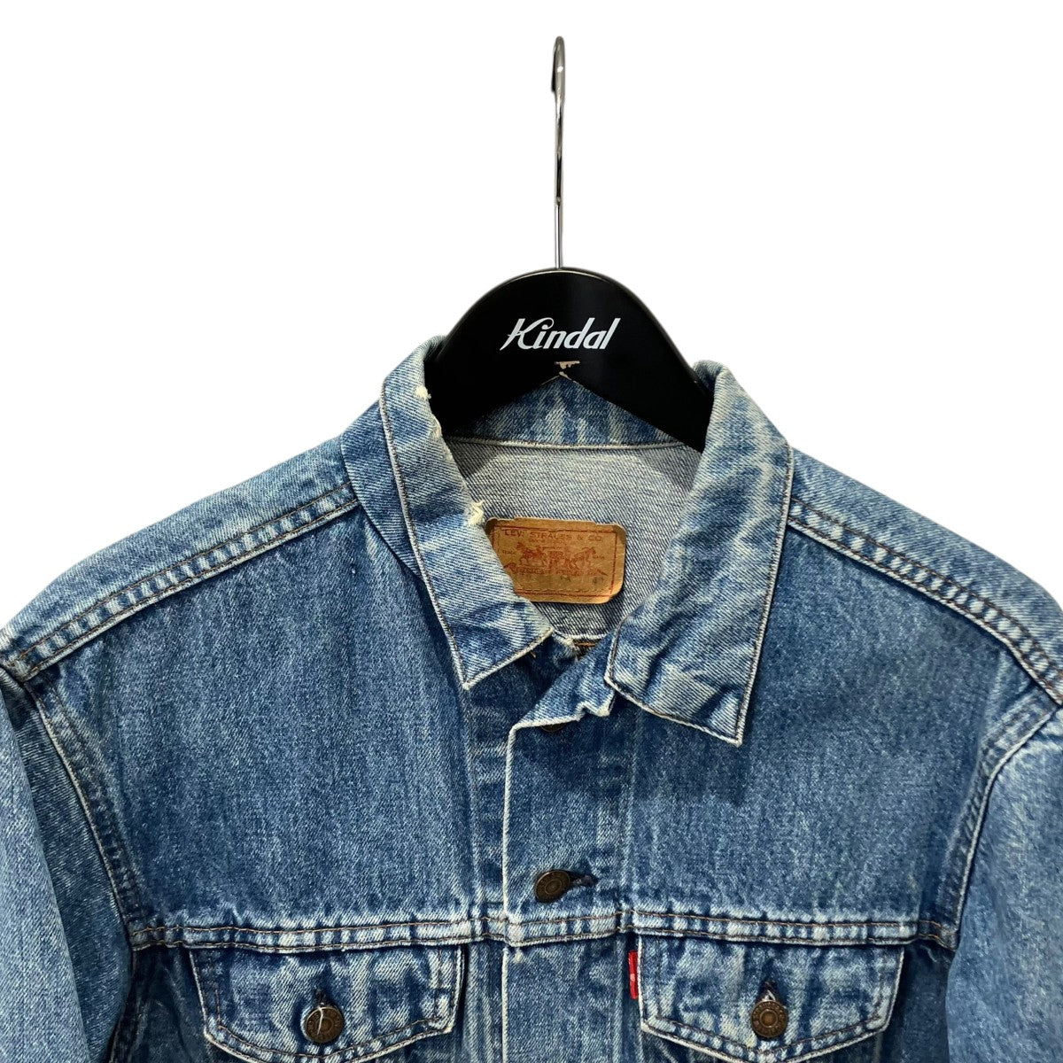 LEVI’S ボタン裏276 ﾌﾗﾝｽ製／ﾕｰﾛﾘｰﾊﾞｲｽデニムジャケット70370-0216 古着・中古-3枚目のアイテム画像