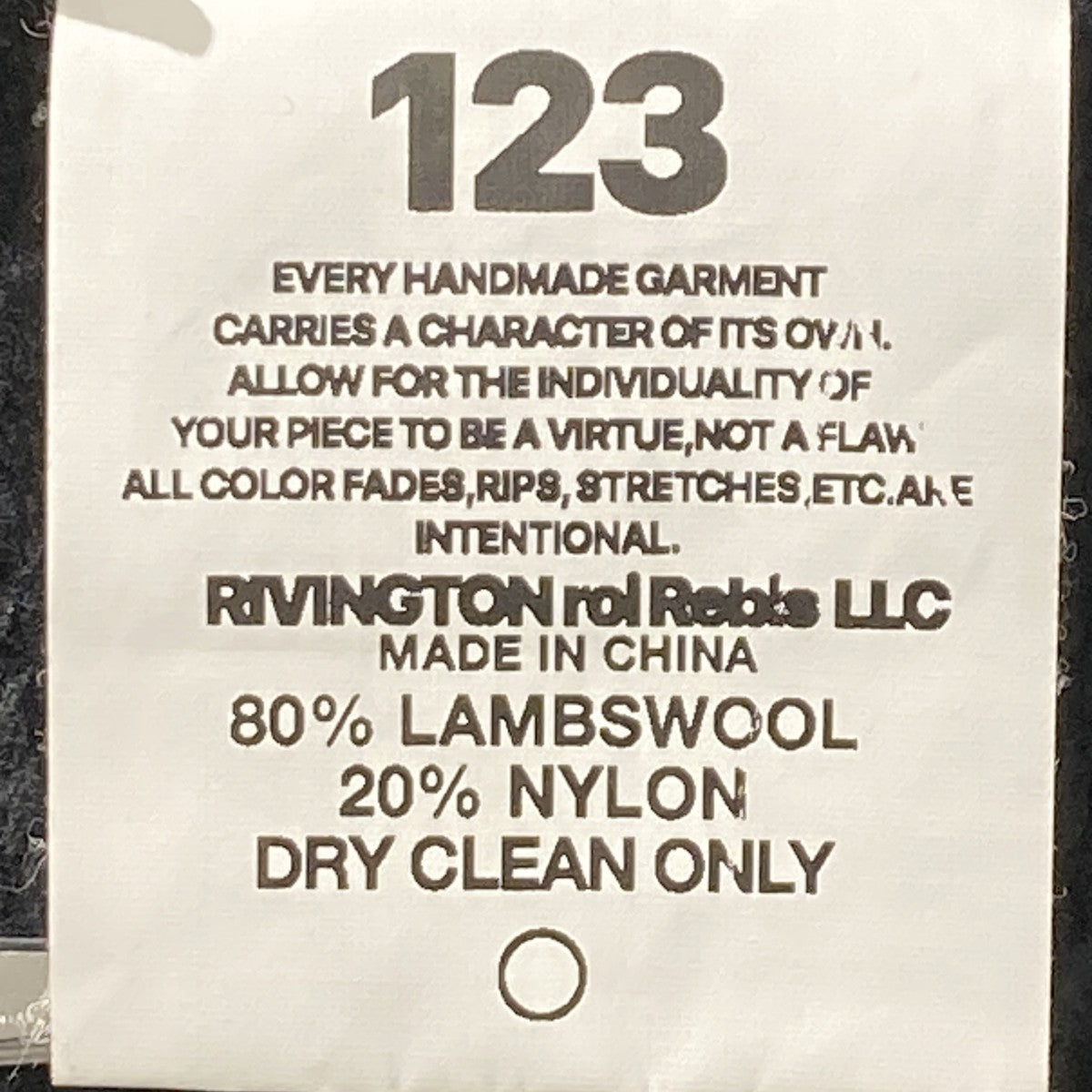 RIVINGTON roi RebisRRR123 PENTA厚手ニット