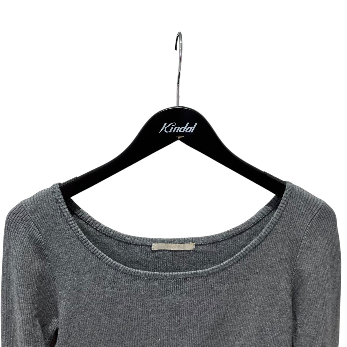 Plage 25SSRound Neck Rib ニット25080922100010 古着・中古-3枚目のアイテム画像