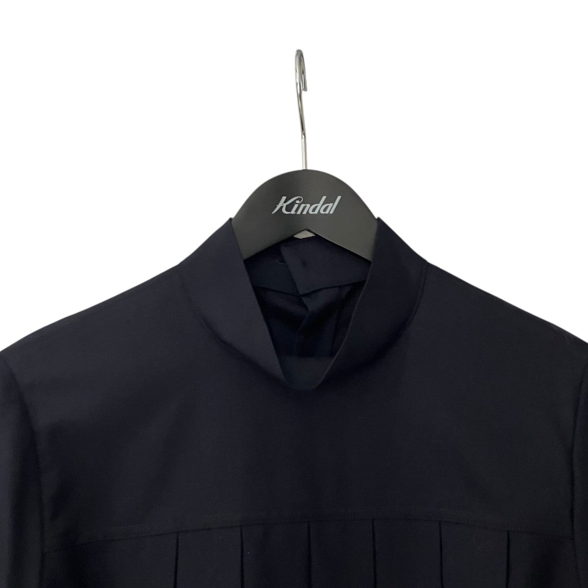 tricot COMME des GARCONS バックプリーツベルト付きシャツドレスTE-C001 古着・中古-3枚目のアイテム画像
