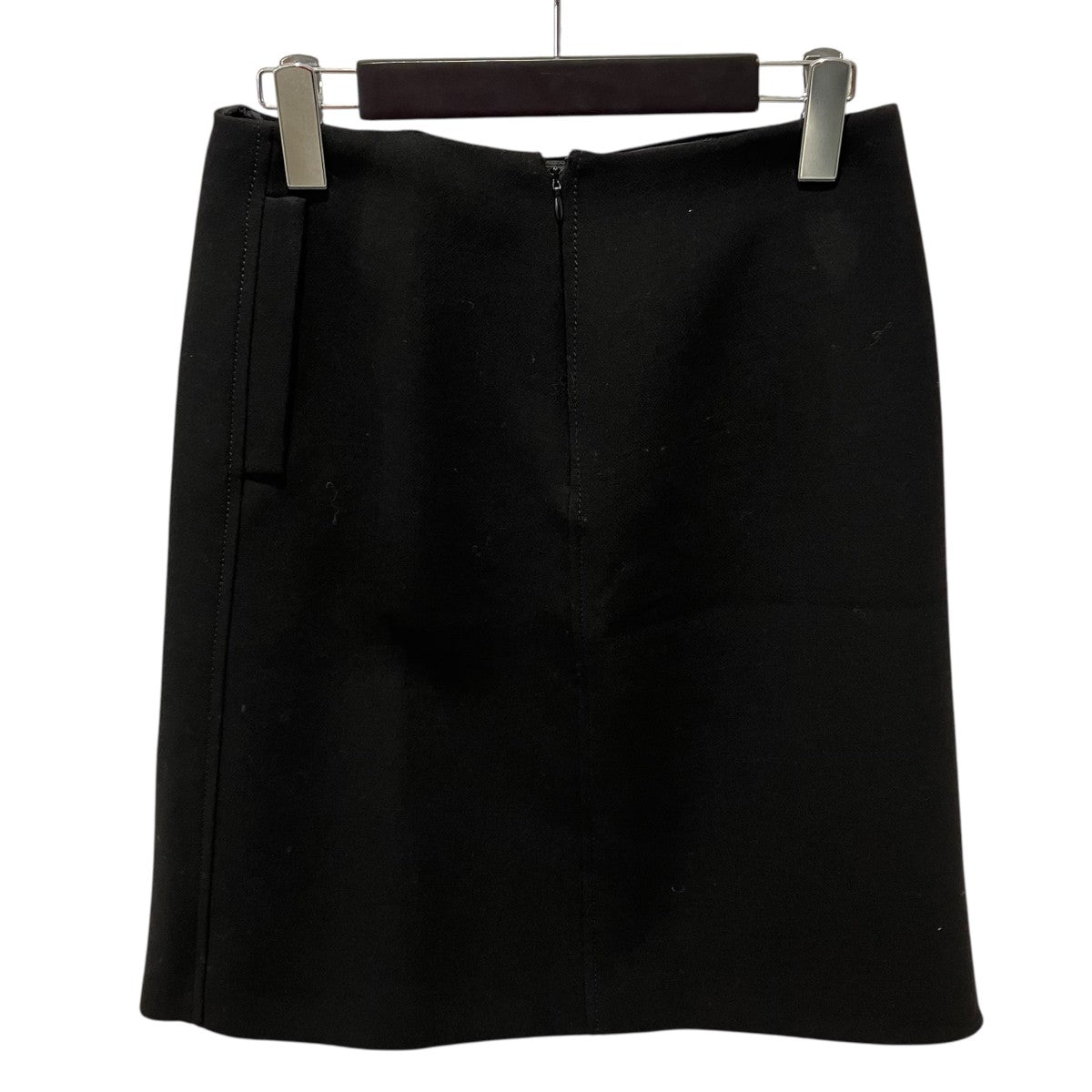 PRADA(プラダ) ウールフレアスカートP175FI P175FI ブラック サイズ 38