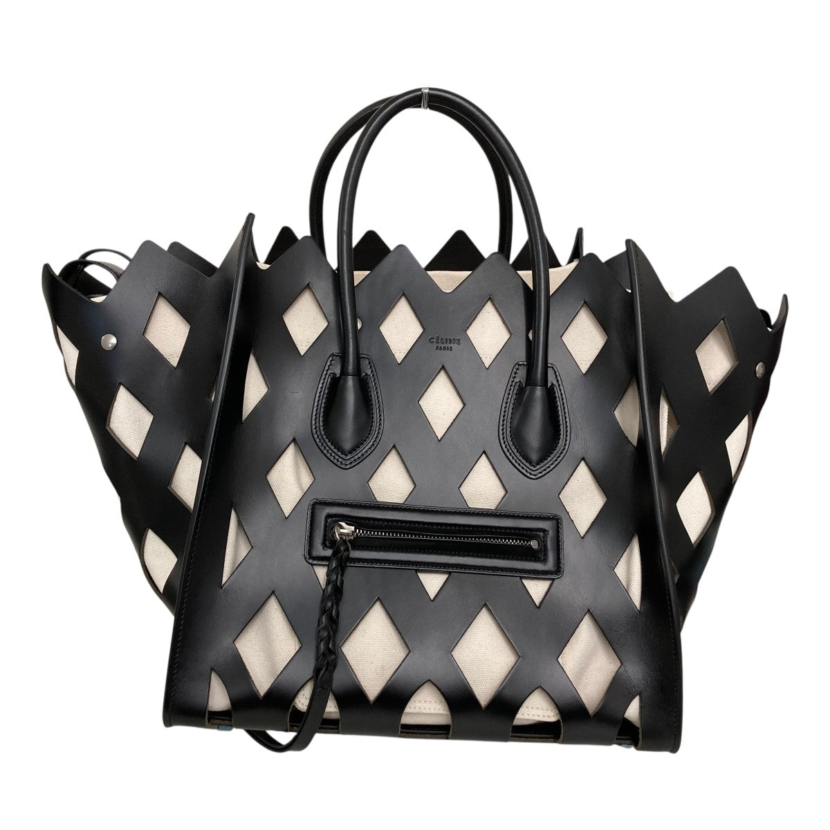 CELINE LUGGAGE PHANTOM CUT OUTトートバッグ 古着・中古-1枚目のアイテム画像