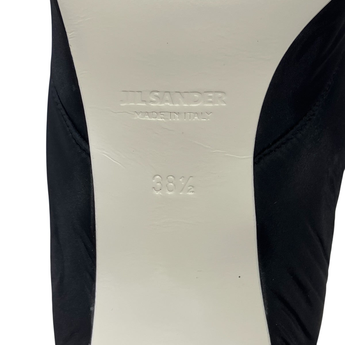 JIL SANDER リボンナイロンシューズヒールパンプス 古着・中古-7枚目のアイテム画像