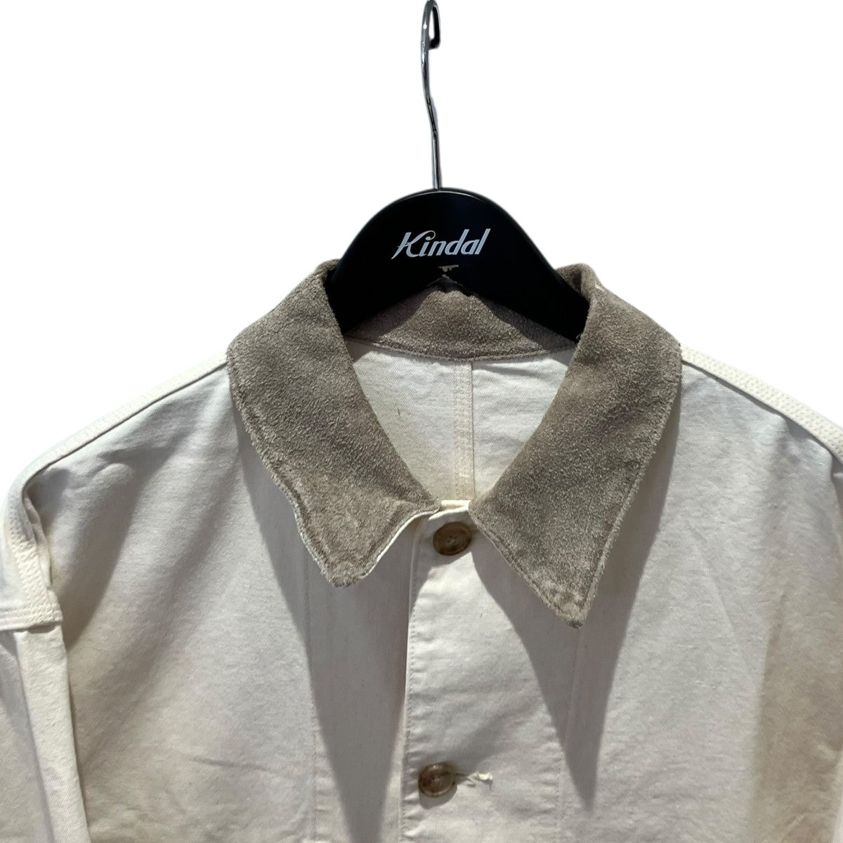 H BEAUTY＆YOUTH ＜H＞フェード レザーカラー カバーオール 21225-2-000005 古着・中古-3枚目のアイテム画像