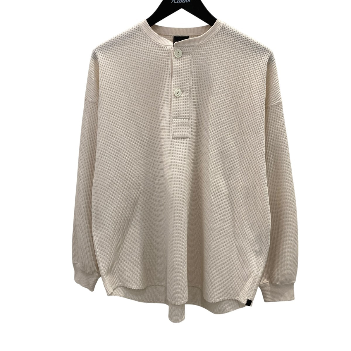 DAIWA PIER39 TECH THERMAL HENLEY CREW L SヘンリーネックカットソーBE-33023W 古着・中古-1枚目のアイテム画像