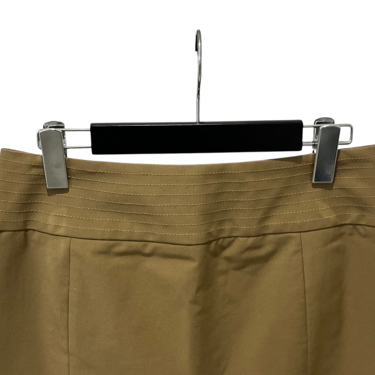 GUCCI 08年 DISTRESSED BROWN COTTON LOGO BUTTON DOWN MINI SKIRT200269 古着・中古-4枚目のアイテム画像