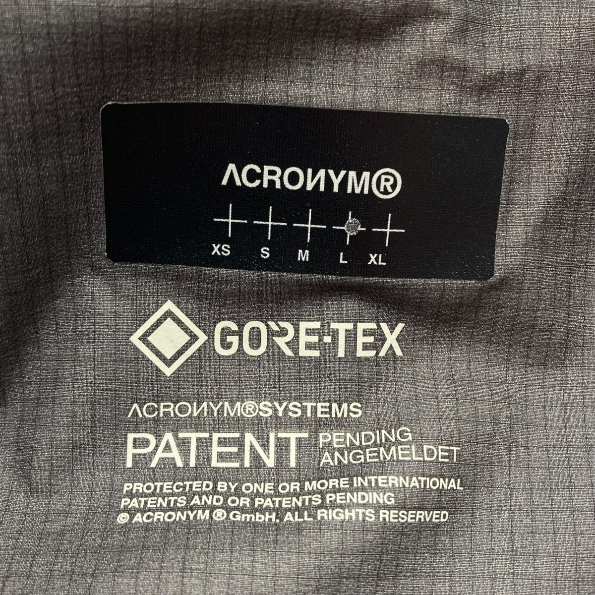 ACRONYM 3L Gore-TexR Pro Interops Jacket (J47-GT)マウンテンパーカーJ47-GT 古着・中古-5枚目のアイテム画像