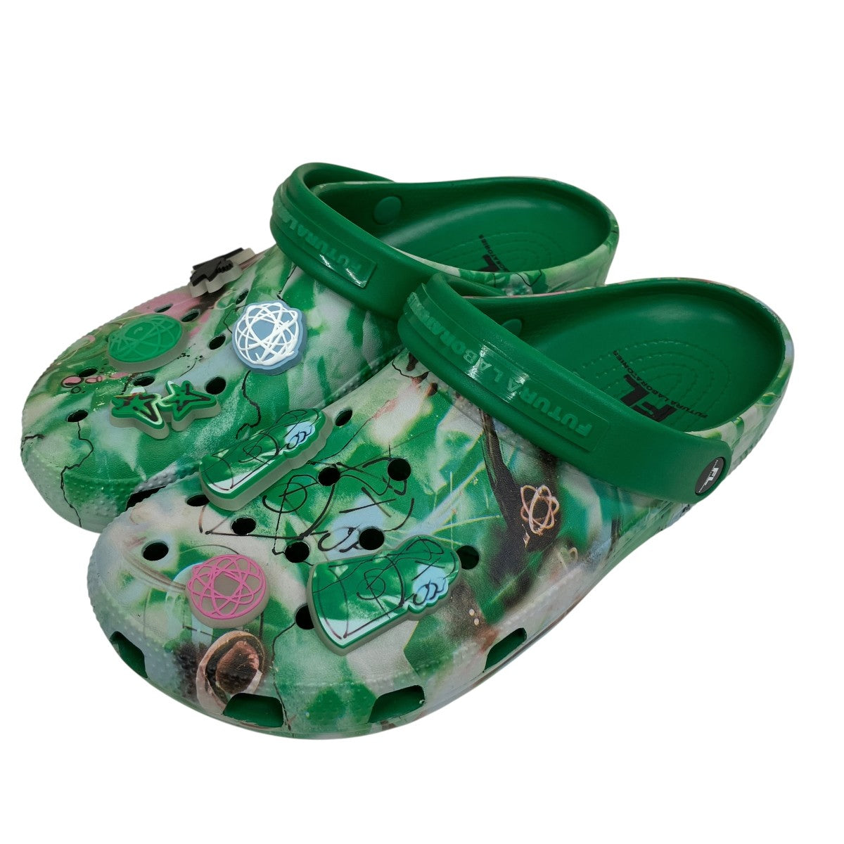 FUTURA LABORATORIES×crocs クロッグサンダル 古着・中古-1枚目のアイテム画像