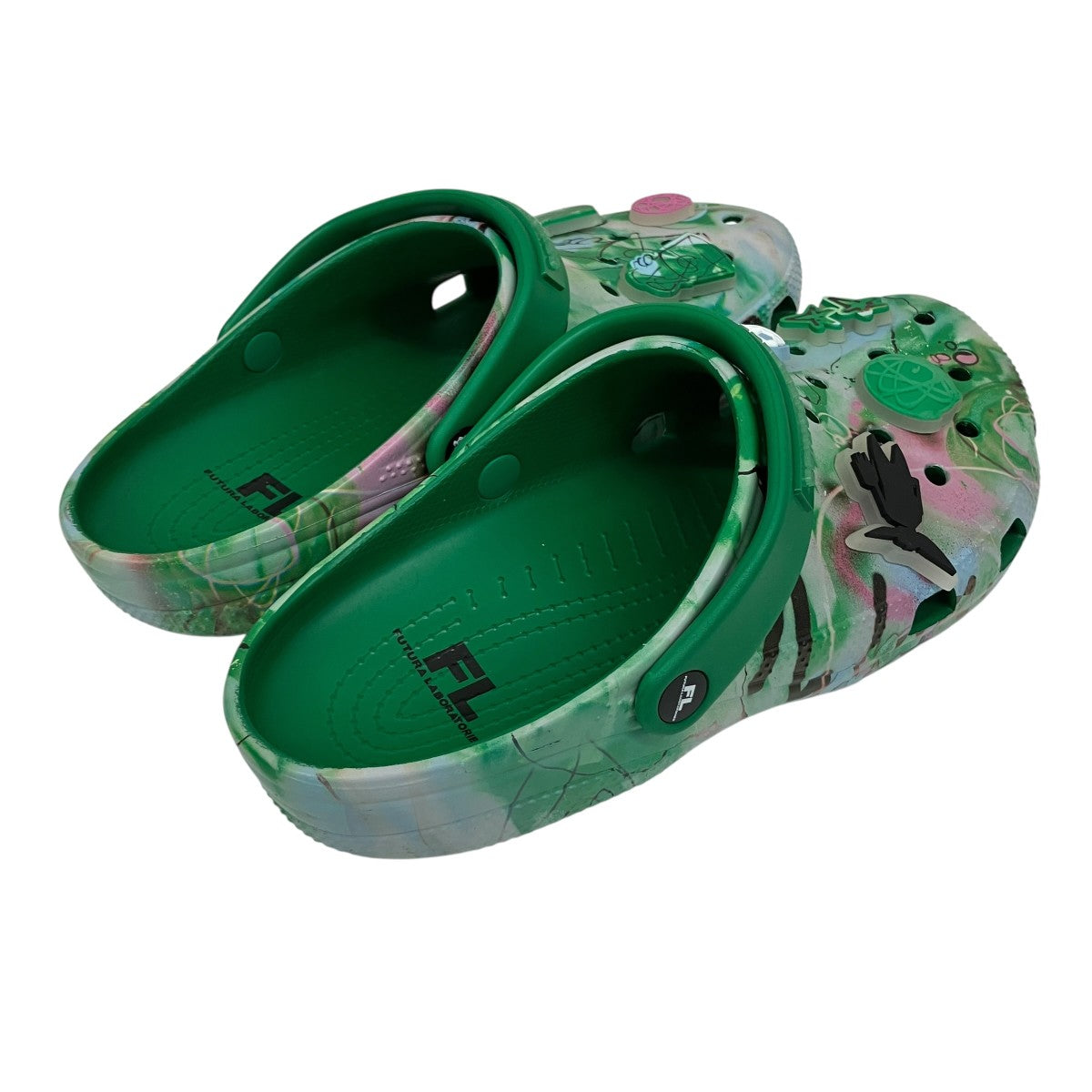 FUTURA LABORATORIES×crocs クロッグサンダル 古着・中古-3枚目のアイテム画像