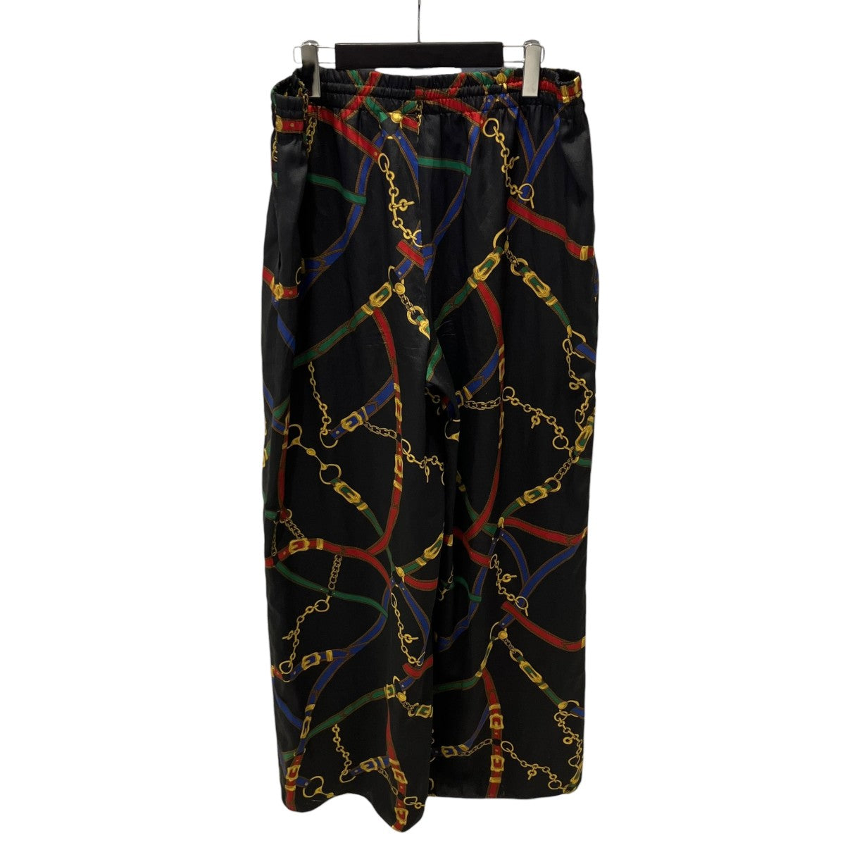 LAUREN RALPH LAUREN チェーンスカーフ柄イージーパンツワイドパンツ 古着・中古-2枚目のアイテム画像