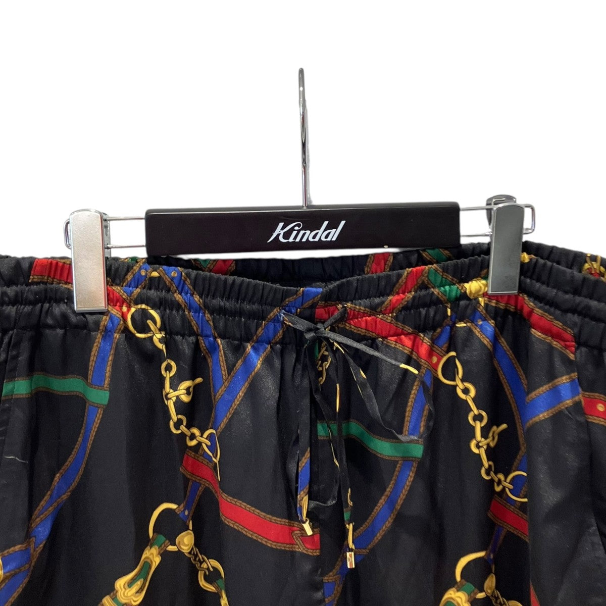 LAUREN RALPH LAUREN チェーンスカーフ柄イージーパンツワイドパンツ 古着・中古-3枚目のアイテム画像