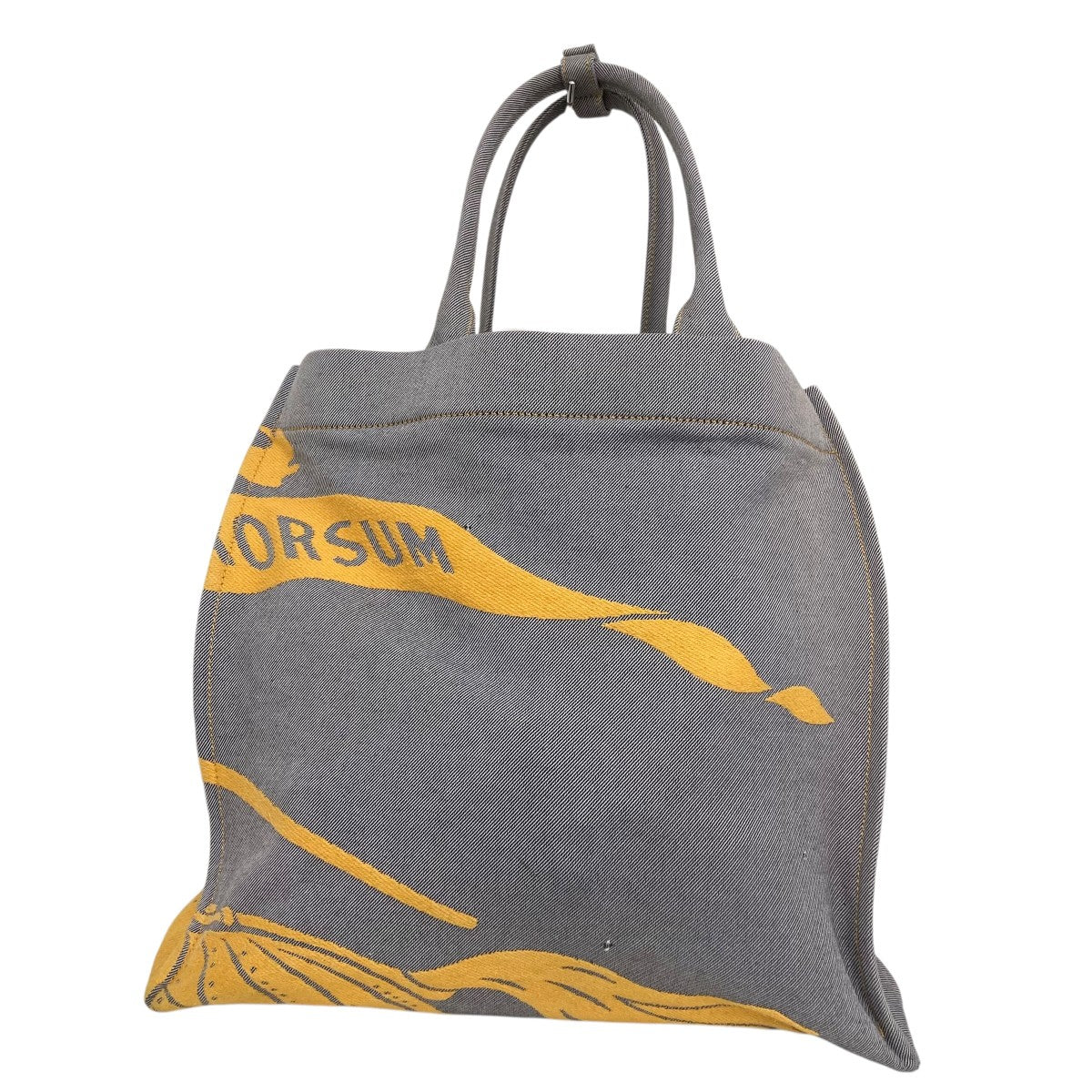 BURBERRY MEDIUM CANVAS TOTEトートバッグ 古着・中古-2枚目のアイテム画像