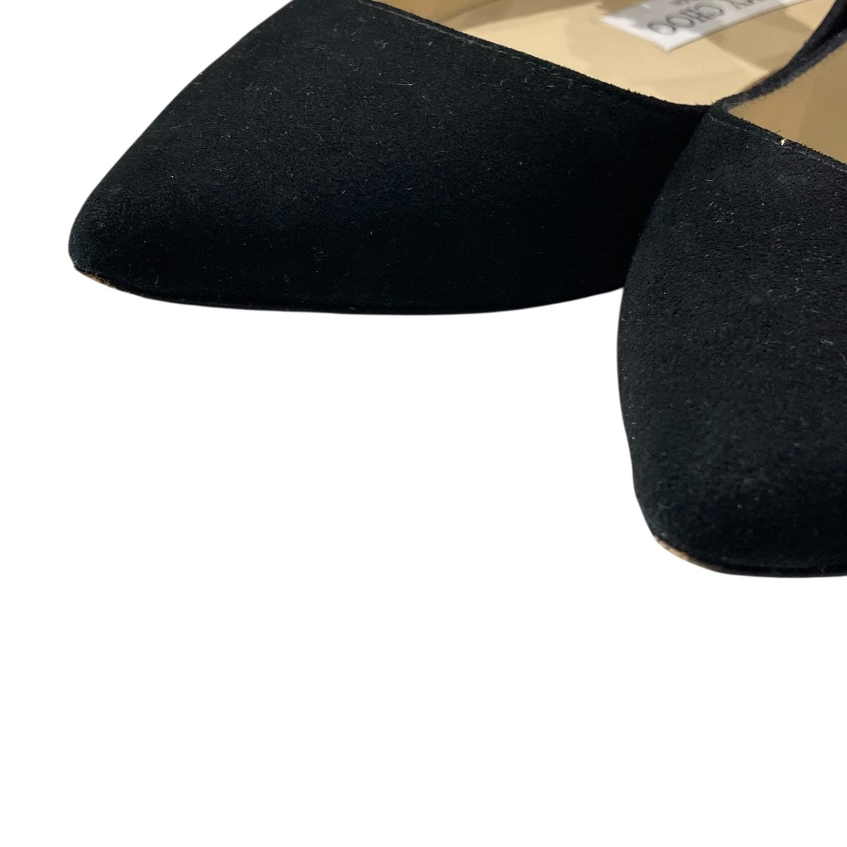 JIMMY CHOO(ジミーチュウ) クリスタルバックル ポインテッドトゥ JIMMY CHOO(ジミーチュウ) クリスタルバックル ポインテッドトゥ
