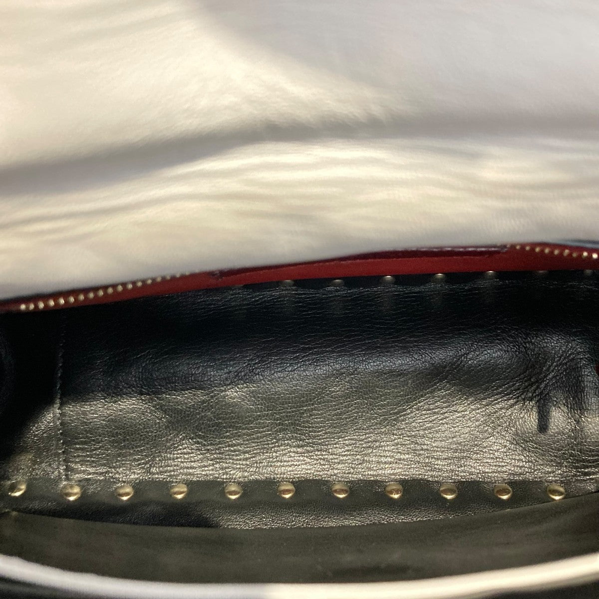 VALENTINO ロックスタッズスパイク チェーンショルダーバッグ 古着・中古-7枚目のアイテム画像