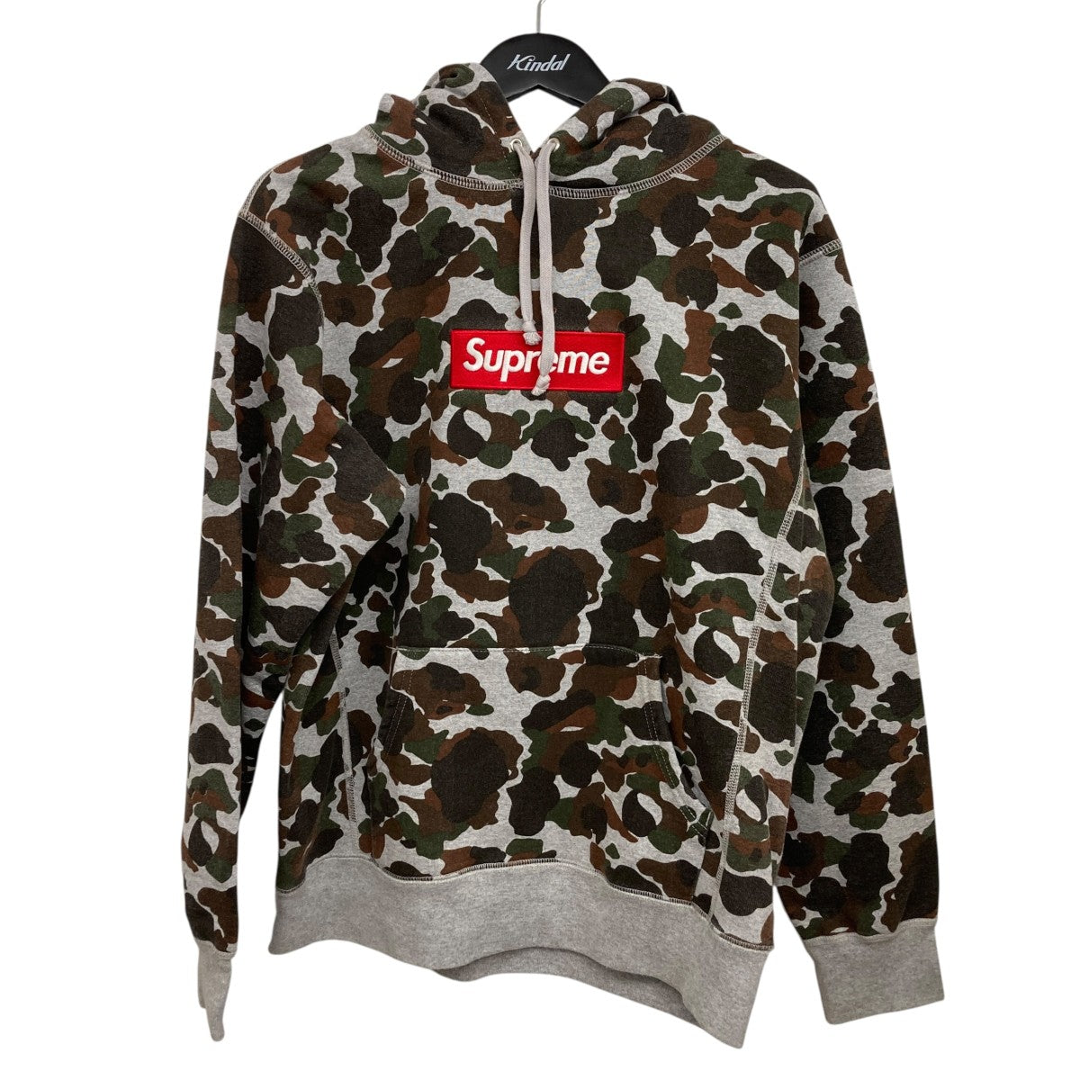 12AWBOX LOGO CAMOフーディー