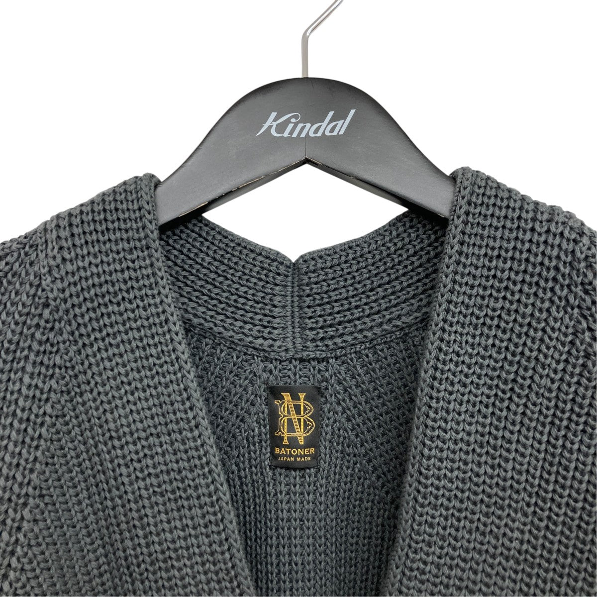 SIGNATURE SHAWL COLLAR CARDIGAN厚手カーディガンBN-25SM-004