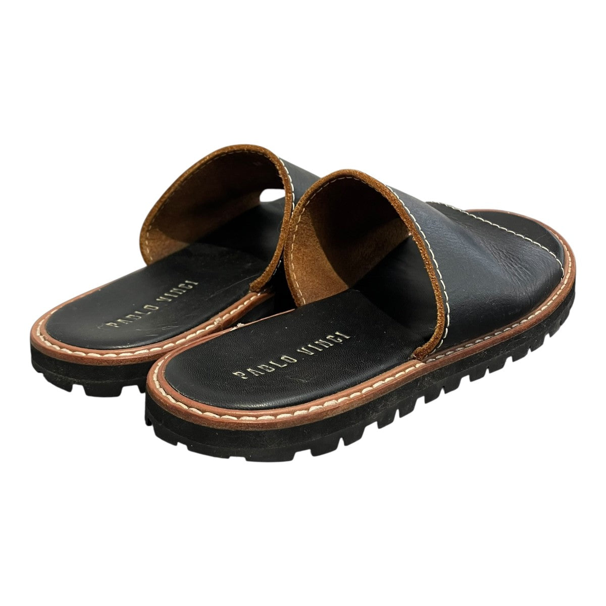 pablo vinci Leather shower sandalsサンダルpbl-23ss-ac01 古着・中古-2枚目のアイテム画像
